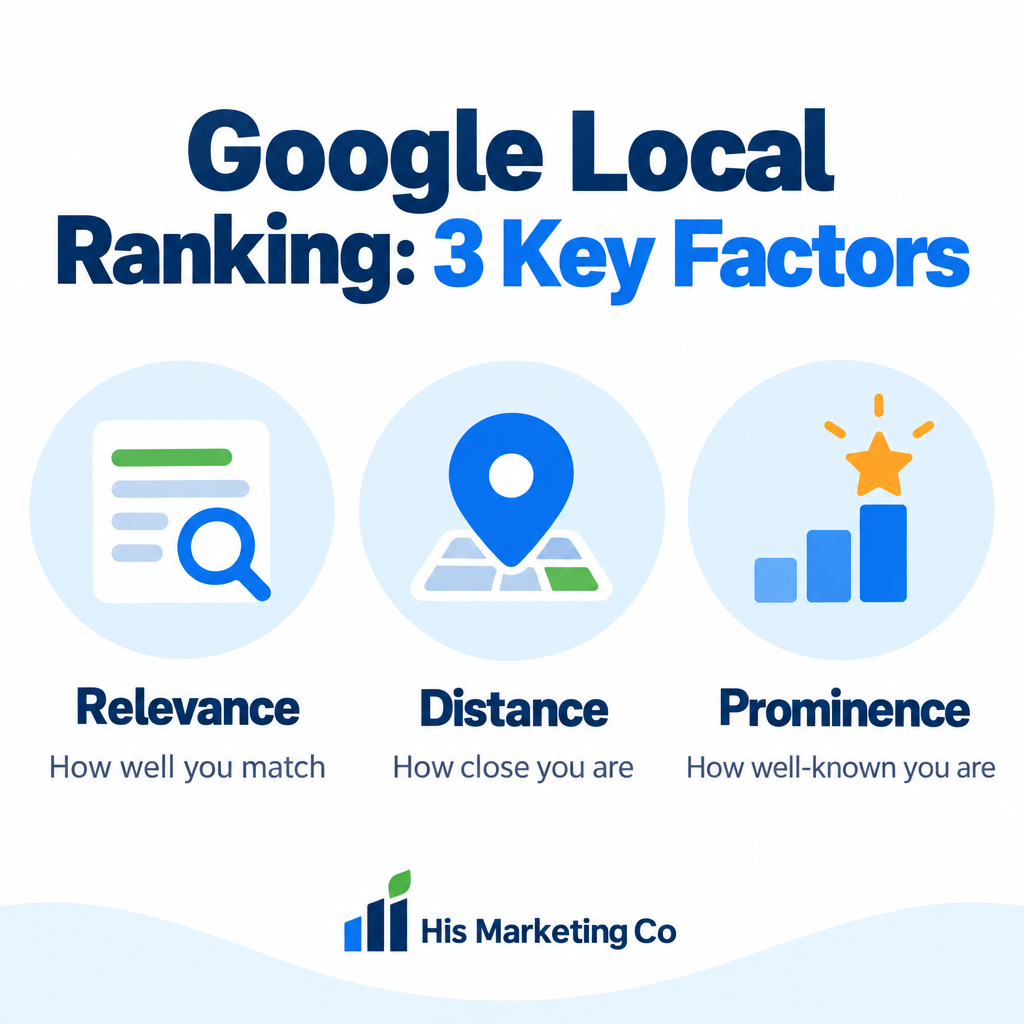 Google local ranking factors: relevance, distance, and prominence